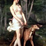Diana cazadora. Obra de Gaston Casimir Saint-Pierre