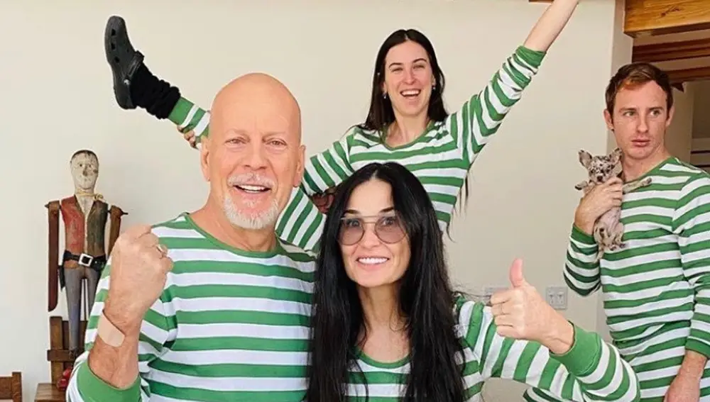 Demi Moore y Bruce Willis