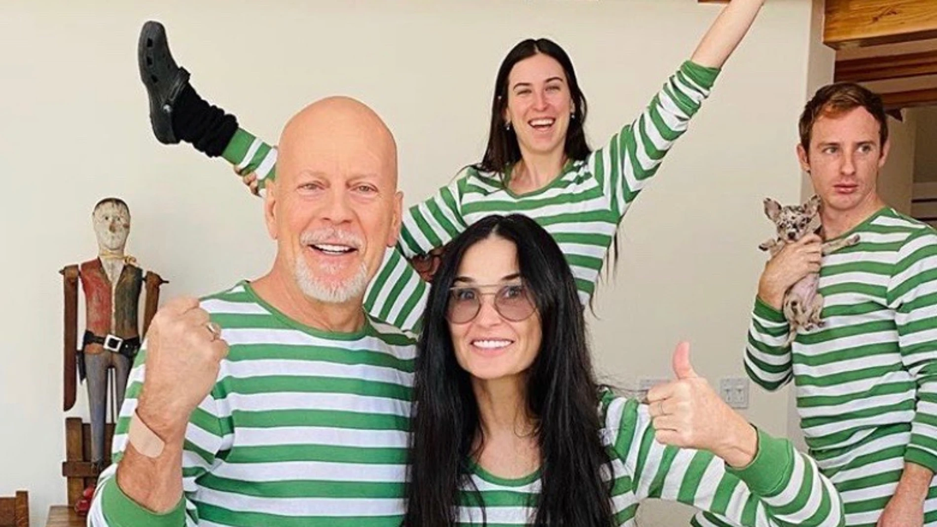 Demi Moore y Bruce Willis