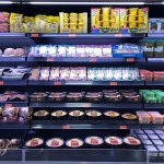 Lineal de Mercadona donde se venden los sándwiches