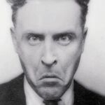 Una divertida mueca de F. Scott Fitzgerald, en una imagen tomada en un fotomatón