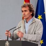 El director del Centro de Coordinación de Alertas y Emergencias Sanitarias, Fernando Simón