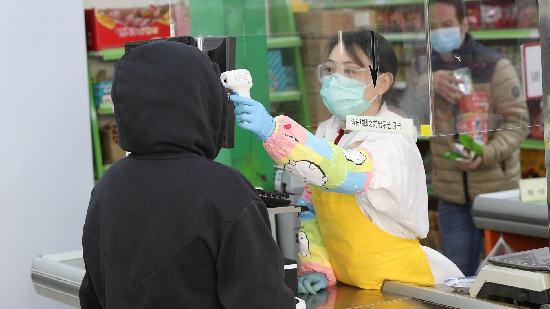 Medidas preventivas contra el coronavirus en supermercados