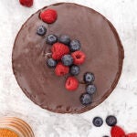 Tarta de chocolate para el Día de la Madre.