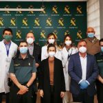 Seis facultativos se desplazaron hasta el cuartel para hacer la prueba a 228 agentes