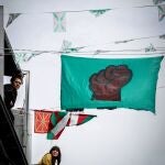 Ayer se vivió un atípico Primero de Mayo en toda España, como en el barrio viejo de San Sebastián