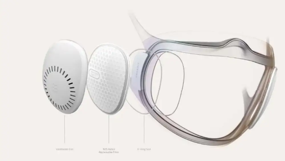 Su aspecto sencillo y transparente permitirá desbloquear los móviles a través del reconocimiento facial sin necesidad de quitársela
