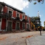 AME7264. PONCE (PUERTO RICO), 02/05/2020.- Vista de estructuras históricas afectadas por el temblor en la mañana de este sábado, en el centro de Ponce (Puerto Rico). Un temblor de magnitud 5,5 y con epicentro a 11 kilómetros al sur de Puerto Rico, sacudió este sábado la isla caribeña, provocando el temor entre la ciudadanía y dejando a decenas de personas sin electricidad. EFE/Thais Llorca