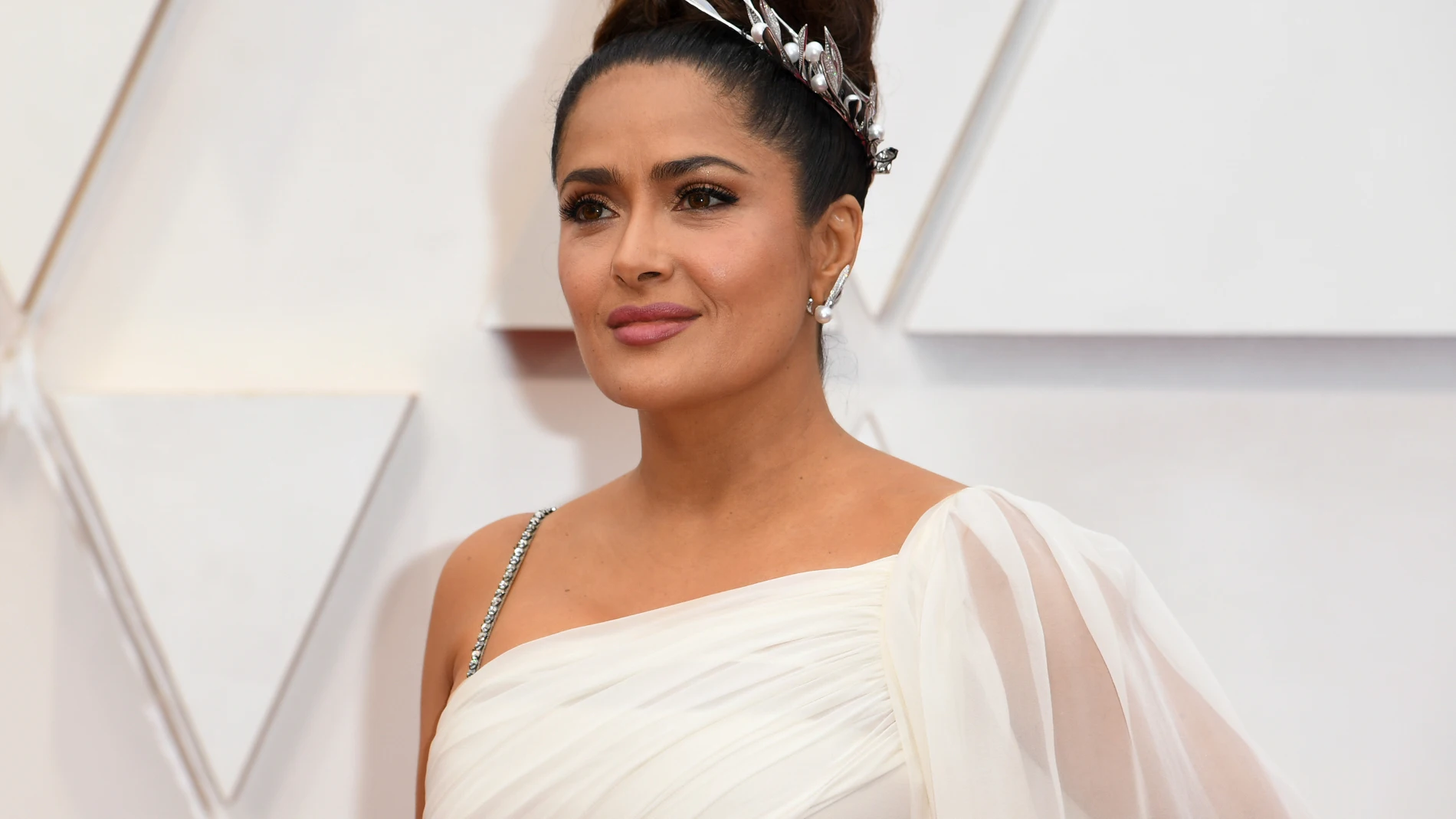 Salma Hayek en la 92 edición de los Academy Awards en Hollywood, Los Angeles, California.