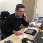 El diputado del área de Asistencia a Municipios, Javier Gutiérrez