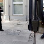 El conseller de Educación, Vicent Marzà, a su llegada a Les Corts Valencianes