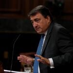 El portavoz del PNV, Aitor Esteban, interviene en el pleno del Congreso