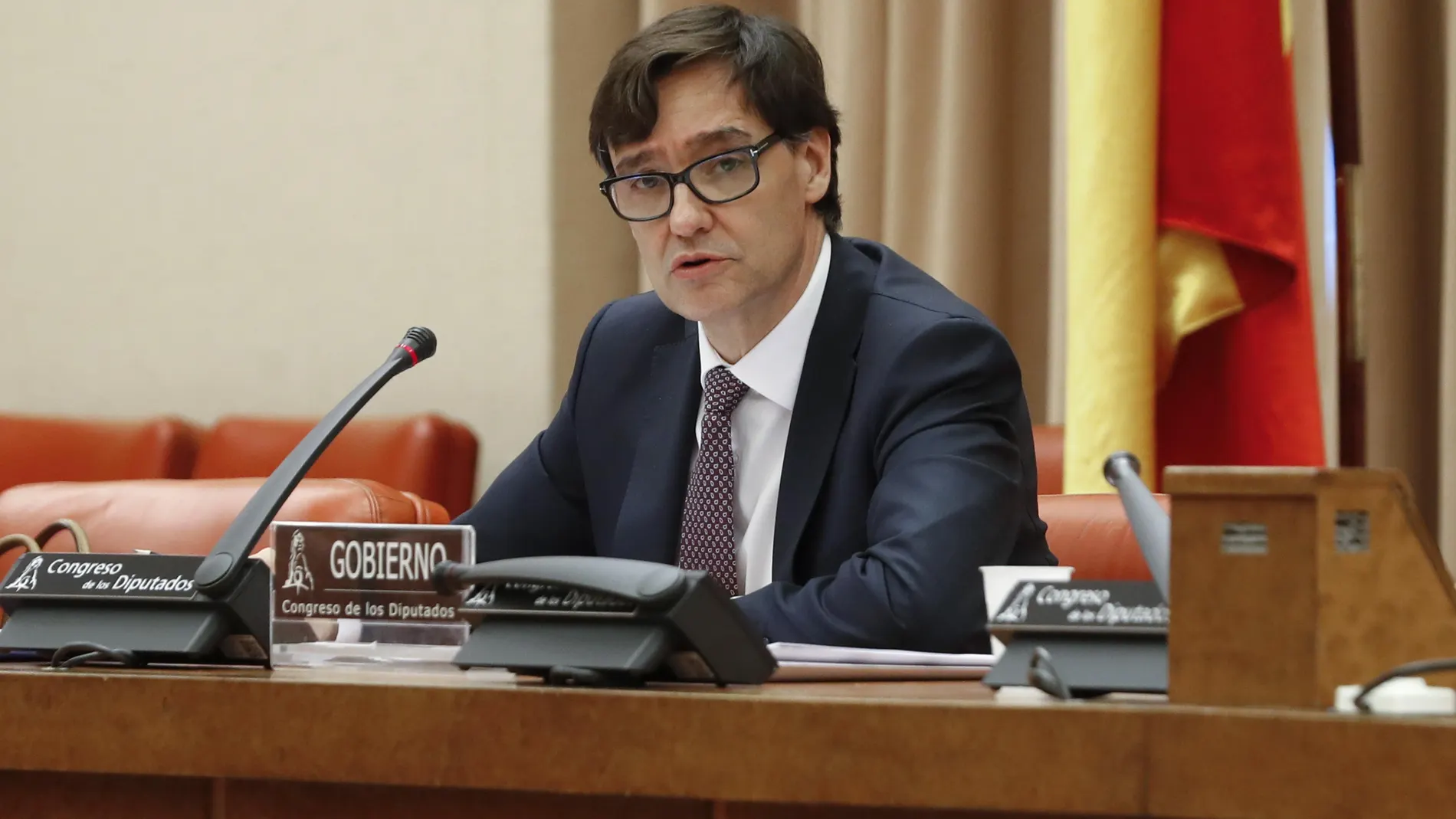 Comisión de Sanidad en el Congreso de los Diputados