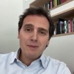 Imagen del vídeo que Albert Rivera envió a la militancia en la Asamblea General de Cs.