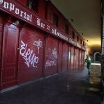 Los bares y las terrazas de la Plaza Mayor de Madrid, cerrados mientras dure la Fase 0