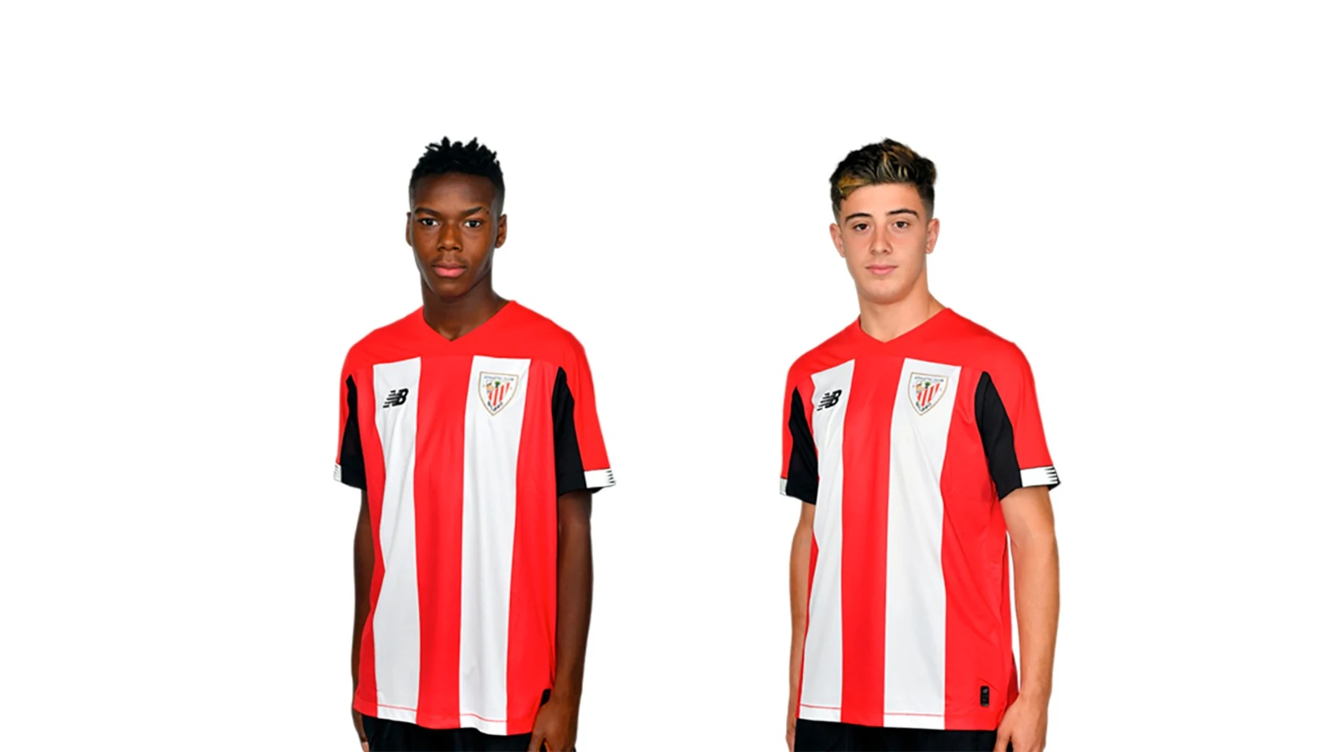 Nico Williams y Nico Serrano,