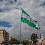 La bandera de Andalucía 