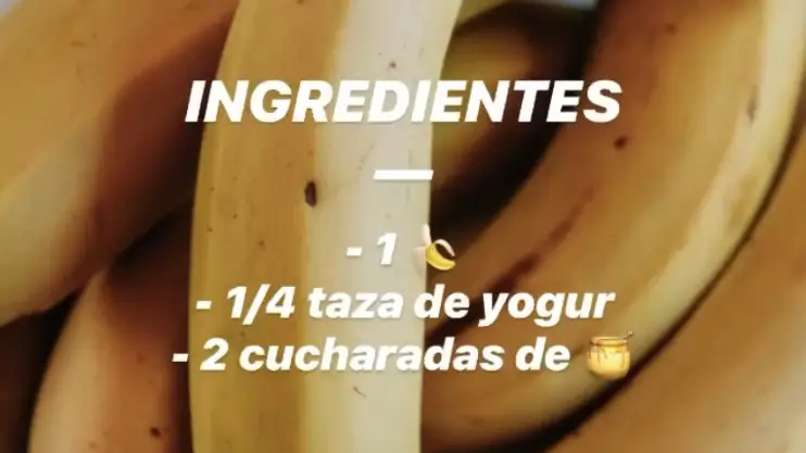 Mascarilla casera con tan solo tres ingredientes.