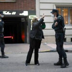Cacerolada contra el Gobierno por la gestión del coronavirus, en el barrio de Salamanca. Nuñez de Balboa.