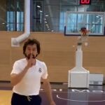 Sergio Llull, en un reciente entrenamiento con el Real Madrid