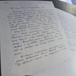 Una imagen del testamento de Juan Pablo II