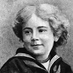 Retrato de Daisy Ashford cuando tenía nueve años