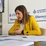 La portavoz del PP en el Ayuntamiento de València, María José Catalá