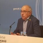 El conseller de Educación Josep Bargalló