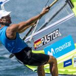 Iván Pastor pudo empezar a entrenar en el mar el 4 de mayo