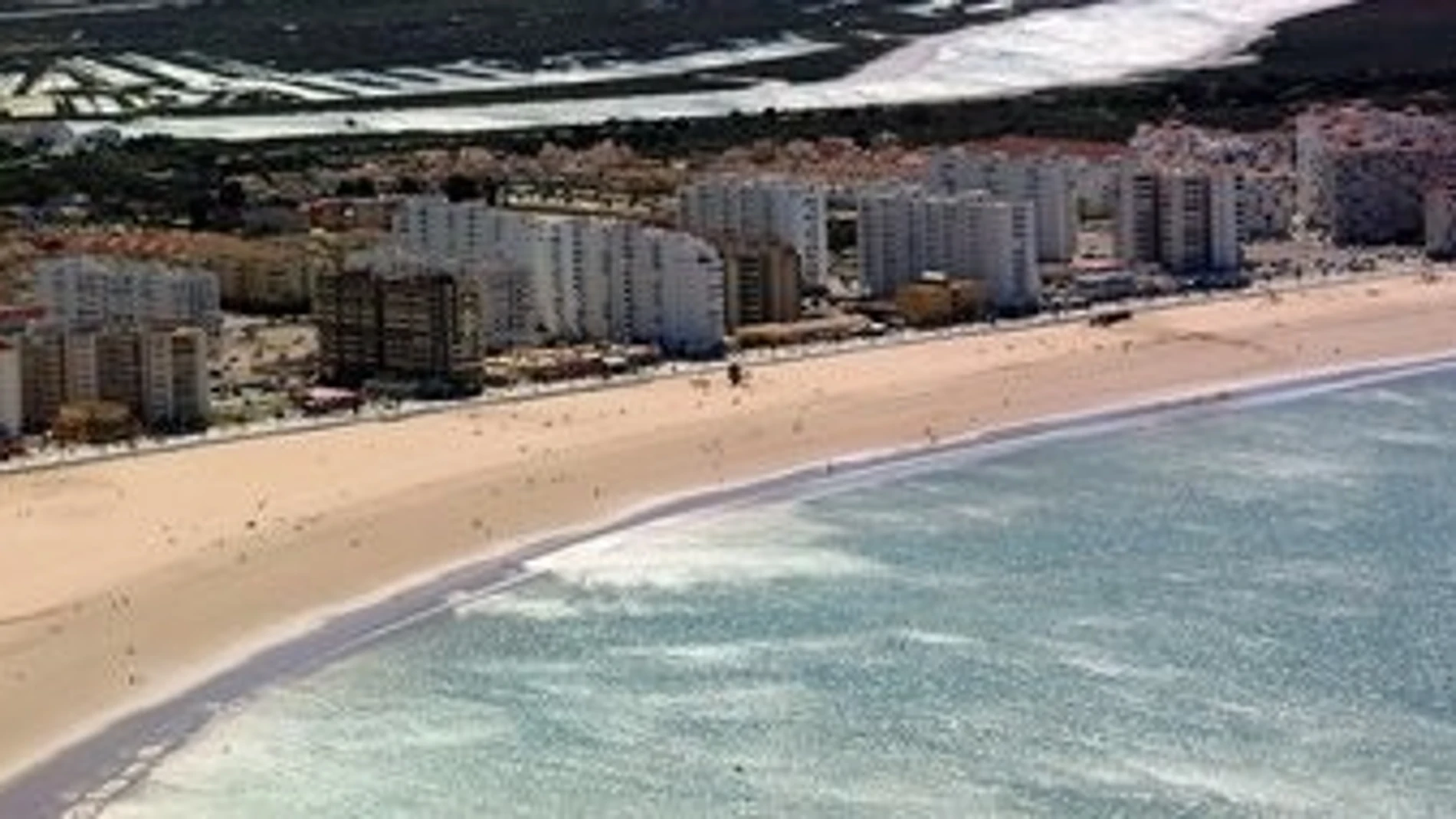 Cádiz.- Coronavirus.- El Puerto ya tiene sus playas preparadas para la apertura al baño el próximo lunes