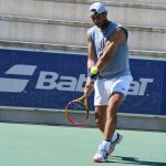 Primera imagen de Rafa Nadal entrenando después del confinamiento