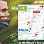 Caravana de Vox contra el Gobierno
