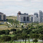 Vista de una zona residencial