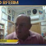 Zupo Equisoain, durante la videoconferencia promovida por la Real Federación Española de Balonmano