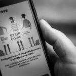 Los datos de la aplicación StopCovid se almacenarán en una base de datos durante catorce días
