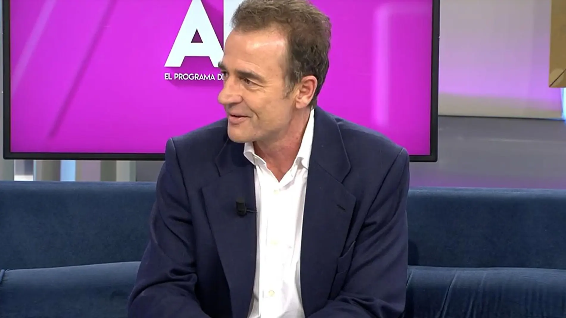 Alessandro Lequio en su vuelta a 'El programa de Ana Rosa'