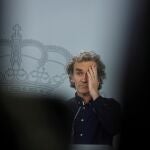 El director del Centro de Coordinación de Alertas y Emergencias Sanitarias, Fernando Simón, durante una rueda de prensa