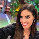 Isabel Rábago en el plató de 'Viva la vida'