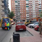 El suceso ha ocurrido poco después de las 20:10 hora cuando se ha derrumbado la estructura sobre el décimo piso