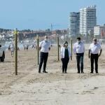 Presentación de la separación de playas