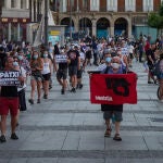 Varias personas protestan en Pamplona durante una manifestacion ilegal en favor del preso de ETA, Patxi Ruiz Eduardo Sanz / Europa Press30/05/2020