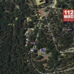 Imagen de la zona donde se produjo el accidente