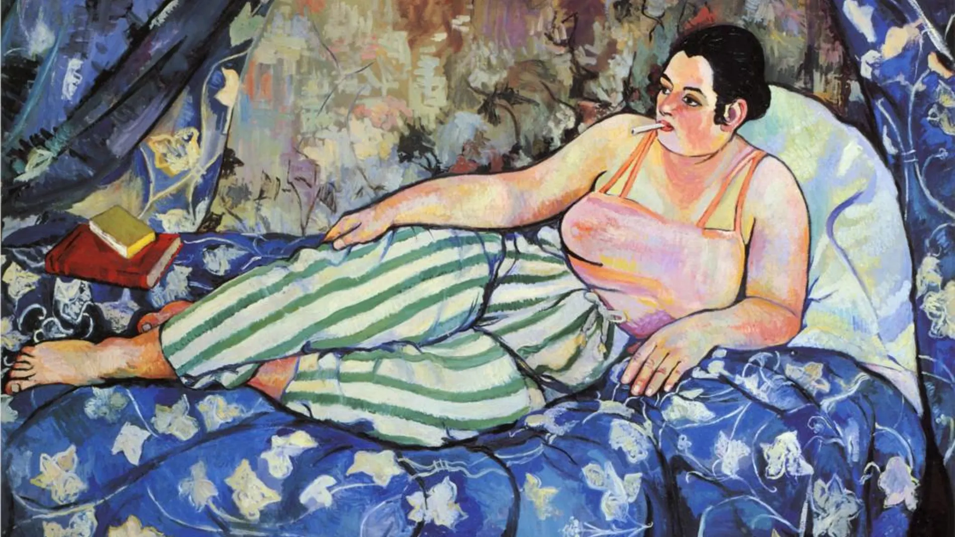 "La habitación azul", uno de los mejores cuadros de Suzanne Valadon