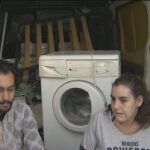 Cristian y Andrea, durante una entrevista en "Buenos Días, Madrid"