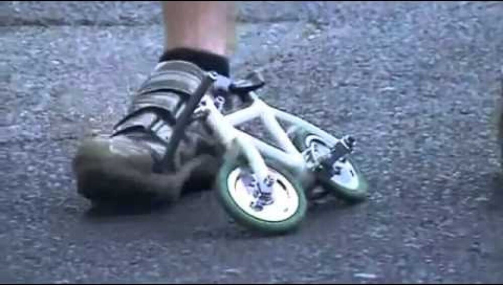 La bicicleta más pequeña del mundo