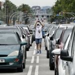 Los trabajadores de Nissan en Barcelona se han movilizado este jueves contra el cierre de sus plantas