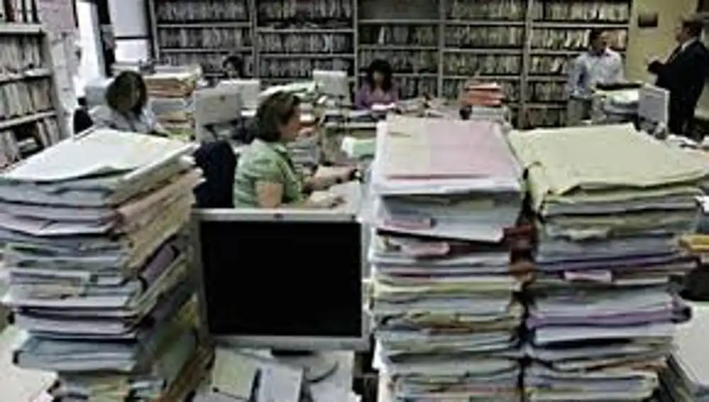 Juzgados de familia en Madrid en su sede en la calle Francisco Gervás.