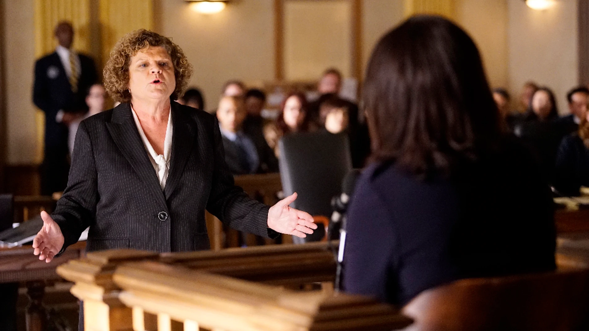 Mary Pat Gleason, en "Cómo defender a un asesino"