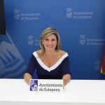 La teniente de alcalde del Área de Fomento, Infraestructuras y Turismo de Estepona, Ana Velasco, en una imagen de archivo