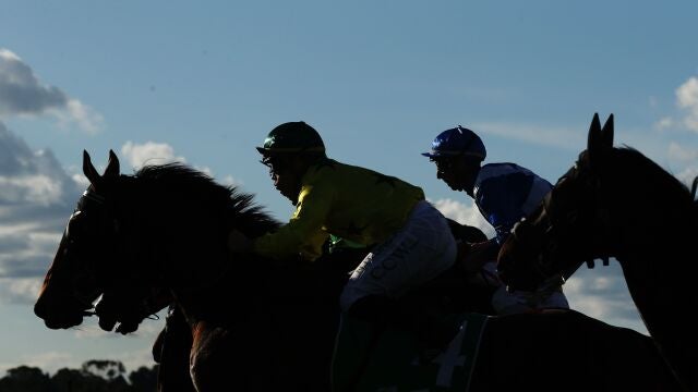 Carrera en el hipódromo de Warwick, en Sydney